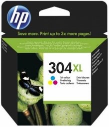 HP 304XL Tri-Color Inkjet Cartridge N9K07AE#UUS 889894860811