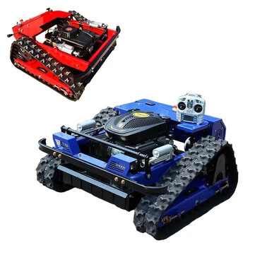 EU RV225 Tondeuse à Gazon Robot Télécommandée Portée de 600 m Moteur de 9 ch Hauteur de Coupe Réglable de 10 à 150 mm Efficacité de 1500 m²/h
