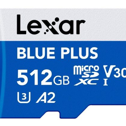 MEMORY MICRO SDXC 512GB UHS-I/W/A LMSBLPL512G-BNANG LEXAR  LMSBLPL512G-BNANG 10843367139122