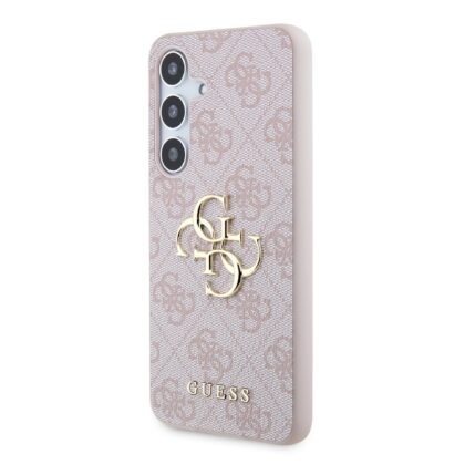 Guess PU 4G Metal Logo Case for Samsung Galaxy S24 / Pink GUHCS24S4GMGPI 3666339241216