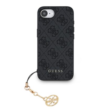 Guess 4G Charm Case for iPhone 16e Tone on Tone / Grey GUHCPSE4GF4GCK 3666339455002