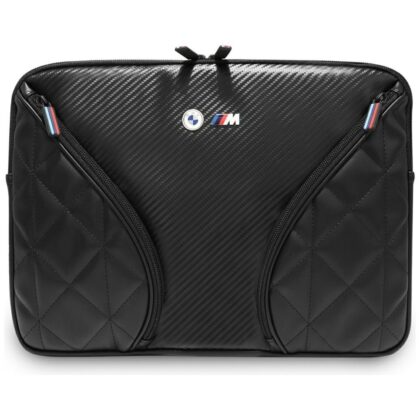 BMW Carbon Pockets & Metal Logo Sleeve for Notebook 14" BMCS14PCASEPOK 3666339478445