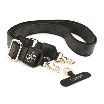Guess Crossbody Strap PU 4G Metal Logo / Black GUUCNP4AGMK 3666339530266