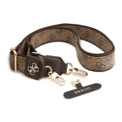 Guess Crossbody Strap PU 4G Metal Logo / Brown GUUCNP4AGMW 3666339530273