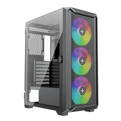 Case XILENCE ATX/micro ATX/Mini-ITX Black Midi Tower PC XG161  XG161 4044953503887
