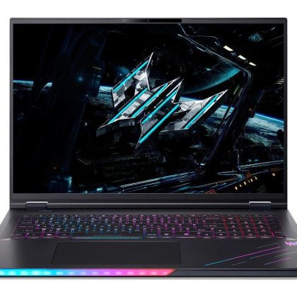 Notebook ACER Predator HELIOS 18 AI CPU Intel Core Ultra 9 275HX 18 " 2560 x 1600 pixels RAM 32 GB DDR5-SDRAM SSD 1000 GB Discrete graphics NVIDIA GeForce RTX 5080 16 GB On-board graphics Yes Keyboard language English OS installed Windows 11 Home Colour Black Weight 3.5 kg NH.QVYEL.004  NH.QVYEL.004 4711474674067