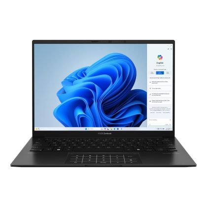 Notebook ASUS ZenBook Series 14 OLED UM3406KA-QD066W CPU  AMD Ryzen AI 5 340 2000 MHz 14" 1920x1200 RAM 16GB LPDDR5x SSD 1TB AMD Radeon Graphics Integrated ENG NumberPad Windows 11 Home Black 1.2 kg 90NB14U1-M00LJ0  90NB14U1-M00LJ0 4711636281348