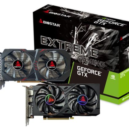 Graphics Card BIOSTAR NVIDIA GeForce GTX 1660 TI 6 GB GDDR6 192 bit PCIE 3.0 16x GPU 1500 MHz Dual Slot Fansink 1xDVI-D 1xHDMI 1xDisplayPort VN1666TF69  VN1666TF69 4712960686601