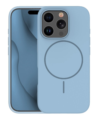 Mocco Silicone Thin Mag case for Apple iPhone 16 Pro Max MO-STM-IP-16PRMAX-LBL 4752168155585