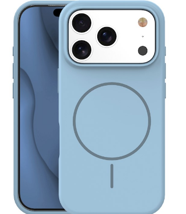 Mocco Silicone Thin Mag case for Apple iPhone 17 Pro MO-STM-IP-17PR-LBL 4752168155653