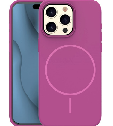 Mocco Silicone Thin Mag case for Apple iPhone 16 Pro MO-STM-IP-16PR-PU 4752168155738