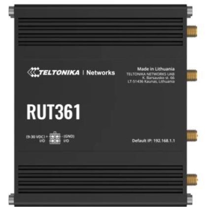 Wireless Router TELTONIKA Router Mesh IEEE 802.11 b/g IEEE 802.11n 2x10/100M LAN  WAN ports 2 4G RUT361  RUT361 4779051840793