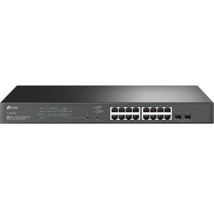 Switch TP-LINK JetStream TL-SG2218P Desktop/pedestal 16x10Base-T / 100Base-TX / 1000Base-T 2xSFP PoE+ ports 16 150 Watts TL-SG2218P  TL-SG2218P 4897098689509