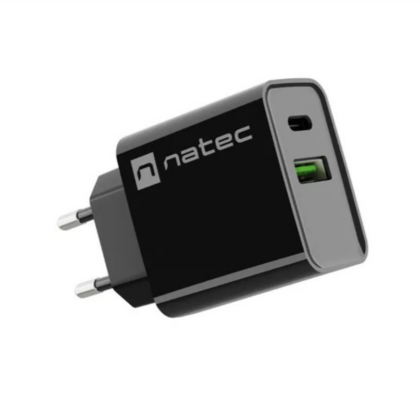 Natec Ribera USB-A USB-C Network Charger 20W NUC-2062 5901969443110