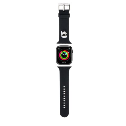 Karl Lagerfeld Karl Head NFT Watch Strap for Apple Watch 42/44/45/46/49 / black KLAWLSLKNK 3666339127381