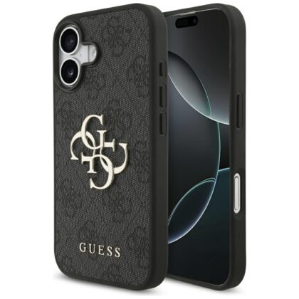 Guess PU 4G Metal Logo Case for Apple iPhone 17 GUHCP17S4GMGGR 3666339491482