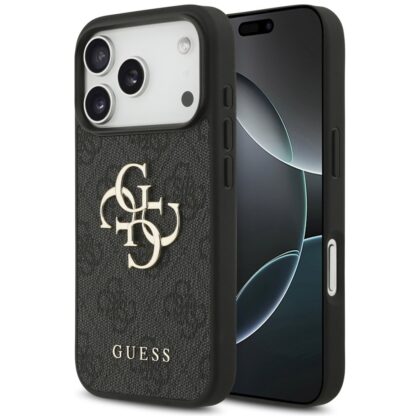 Guess PU 4G Metal Logo Case for Apple iPhone 17 Pro GUHCP17L4GMGGR 3666339491505