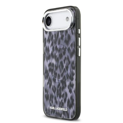 Karl Lagerfeld IML Leopard MagSafe Case for iPhone Air / grey KLHMP17MHDLEOICK 3666339506087