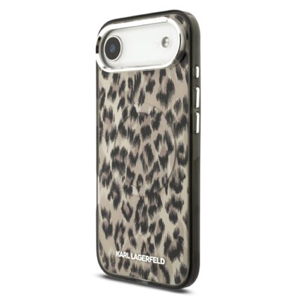 Karl Lagerfeld IML Leopard MagSafe Case for iPhone Air / brown KLHMP17MHDLEOICW 3666339506124