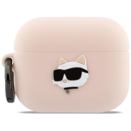 Karl Lagerfeld 3D Logo NFT Choupette Head Silicone Case for Apple AirPods Pro 3 KLAP3RUNCHP 3666339574888