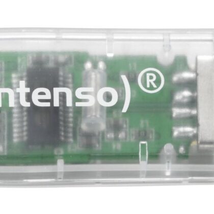 MEMORY DRIVE FLASH USB2 32GB/TRANSPARENT 3502480 INTENSO  3502480 4034303015245