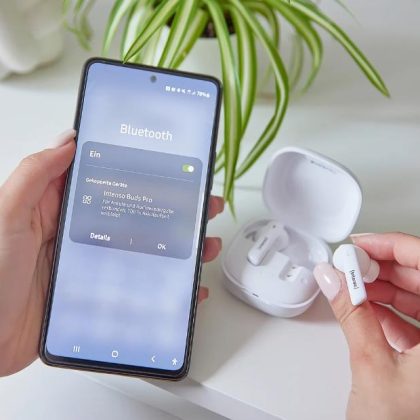 HEADSET BUDS PRO T500HAE/WHITE 3720502 INTENSO  3720502 4034303034611