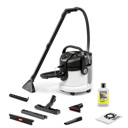 Vacuum Cleaner KARCHER Input power 1000 W Dust capacity 4 L Drum vacuum Cleaning type Dry&wet Dust container Bagless Colour Black/Grey/White 1.081-155.0  1.081-155.0 4066529175175