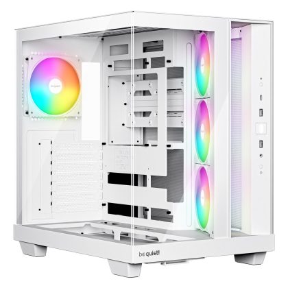 Case BE QUIET ATX/micro ATX/Mini-ITX White Midi Tower PC BGW86  BGW86 4260052193891