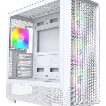 Case MONTECH X5 MidiTower Case product features Transparent panel Not included Colour White X5(W)  X5 (W) 4710562741841