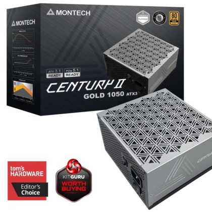 Power Supply MONTECH CENTURY II ATX 1050 W CENTURYII1050  CENTURY II 1050 4710562743371