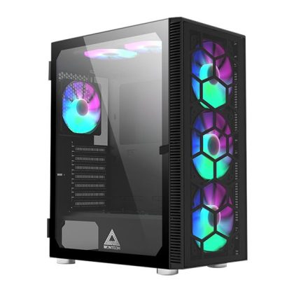 Case MONTECH X3 Glass MidiTower Not included Colour Black X3GLASS(B)  X3GLASS(B) 4710562745221