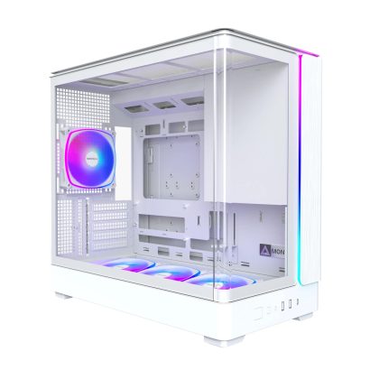 Case MONTECH micro ATX/Mini-ITX White Midi Tower PC KING 15 PRO KING15PRO(W)  KING 15 PRO (W) 4710562746242