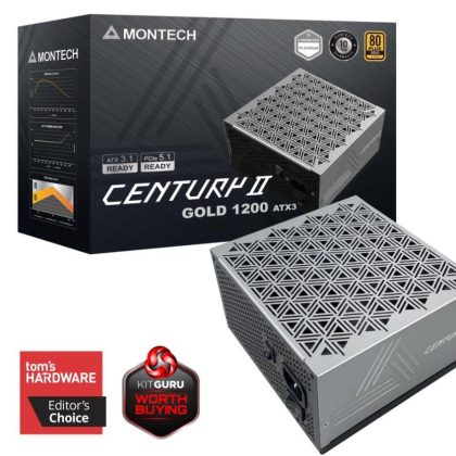 Power Supply MONTECH CENTURY II ATX 1200 W CENTURYII1200  CENTURY II 1200 4710562746365