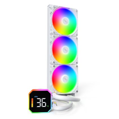 CPU COOLER MULTI SOCKET WHITE/HYPERFLOW DIGITAL 360 MONTECH  HYPERFLOW DIGITAL 360 (W) 4710562746716