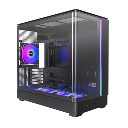 Case MONTECH micro ATX/Mini-ITX Black Midi Tower PC KING 15 PRO KING15PRO(B)  KING 15 PRO (B) 4710562746730