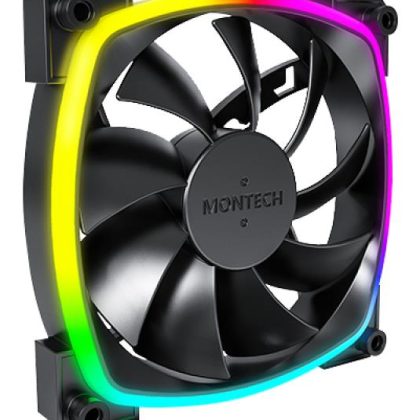 CASE FAN 120MM/AX120 PWM BLACK 3 IN 1 MONTECH  AX120 PWM BLACK 3 IN 1 4710562748284