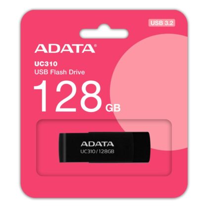 MEMORY DRIVE FLASH USB3.2 128G/BLACK UC310-128G-RBK ADATA  UC310-128G-RBK 4711085941947