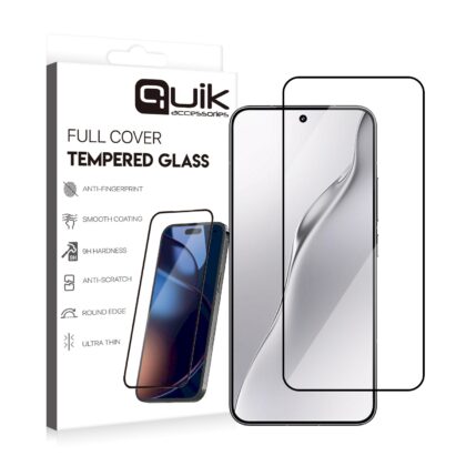 Quik Accessories Full Cover Tempered Glass for Xiaomi 15 QK-TG-XIA-15 4752168155158
