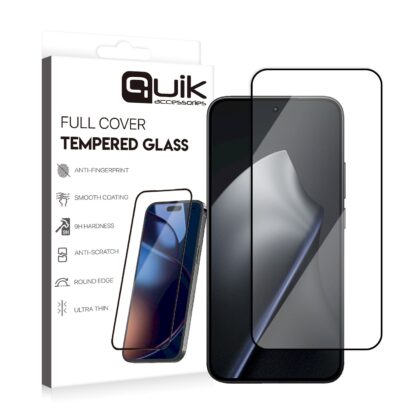 Quik Accessories Full Cover Tempered Glass for Xiaomi 15T QK-TG-XIA-15T 4752168155165