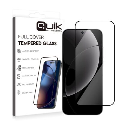 Quik Accessories Full Cover Tempered Glass for Samsung Realme GT 8 Pro QK-TG-REALM-GT8PR 4752168155202