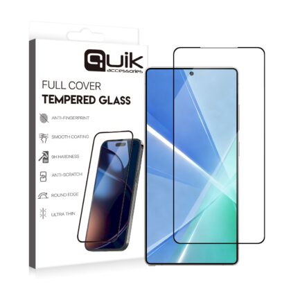 Quik Accessories Full Cover Tempered Glass for Samsung Galaxy S26 Ultra QK-TG-SM-S26UL 4752168155257