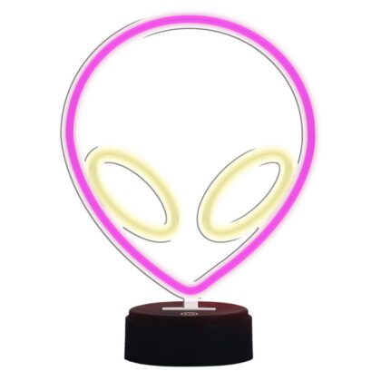 Manta SNL86PK Style Neon Lights UFO Pink T-MLX62221 5902510693374