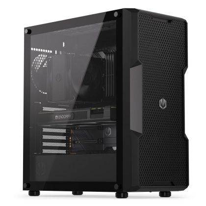 Case ENDORFY Regnum 400 Air MidiTower Case product features Transparent panel Not included ATX MicroATX MiniITX Colour Black EY2A008  EY2A008 5903018666273