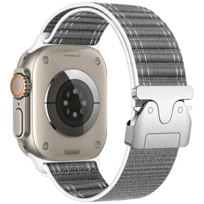 Beline Woven Nylon Diagonal Style Strap for Apple Watch 42 / 44 / 45 / 49 mm 5906849666665 5906849666665