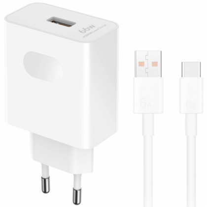 Honor HN-110600E00 Wall charger with USB-C cable 66W 5503ABQX 6936520880300