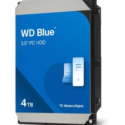 HDD WESTERN DIGITAL Blue 4TB 128 MB 5400 rpm 3