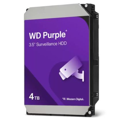 HDD WESTERN DIGITAL Purple 4TB 128 MB 5400 rpm 3