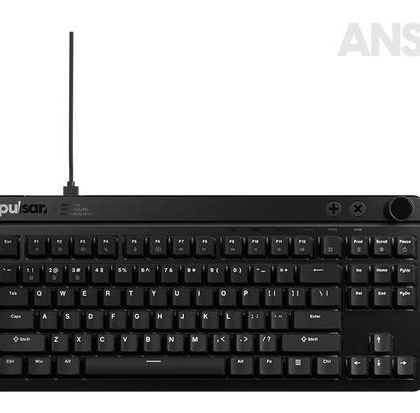 KEYBOARD USB XBOARD MS TKL/ANSI BLACK XBMS01 PULSAR  XBMS01 8809752620397
