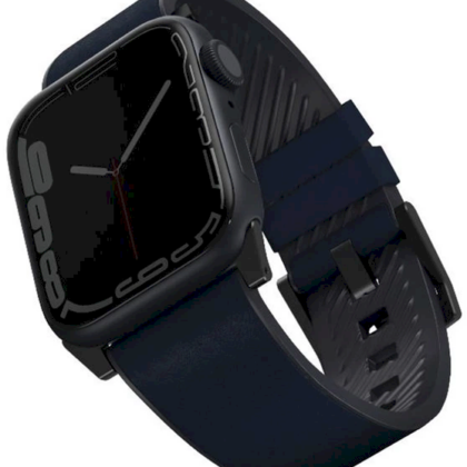Uniq Straden Leather Hybrid Strap for Apple Watch Series 1–8 / SE / SE2 / SE3 / Ultra 1 / 2 / 3 / 42 / 44 / 45 / 49 mm UNIQ590BLU 8886463679616
