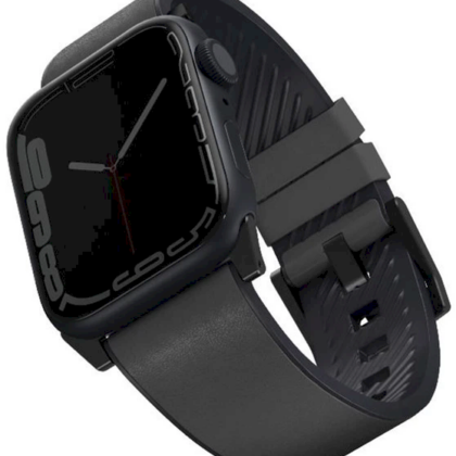 Uniq Straden Leather Hybrid Strap for Apple Watch Series 1–8 / SE / SE2 / SE3 / Ultra 1 / 2 / 3 / 42 / 44 / 45 / 49 mm UNIQ-45MM-STRAGRY 8886463679623